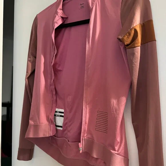 COPY - Rapha Women's Pro Team Long Sleeve Training Jersey Pink Size XS - Picture 5 of 8